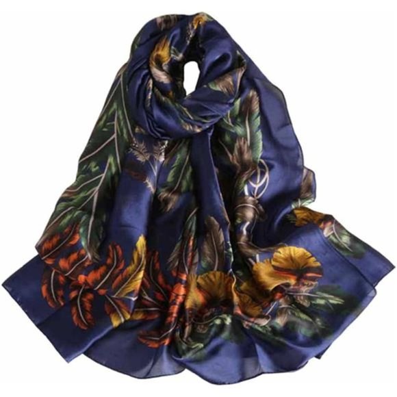Accessories - Scarfs for Women Fashion Scarves Long Satin Silk F003